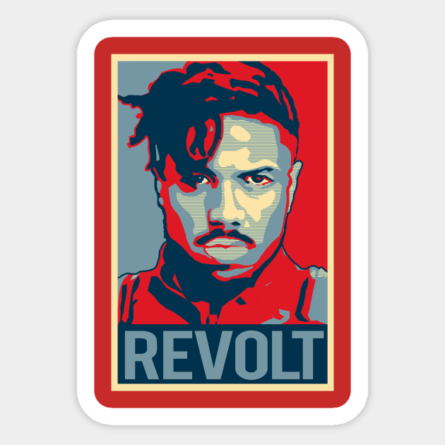 Killmonger's Revolt Sticker by lsjordan